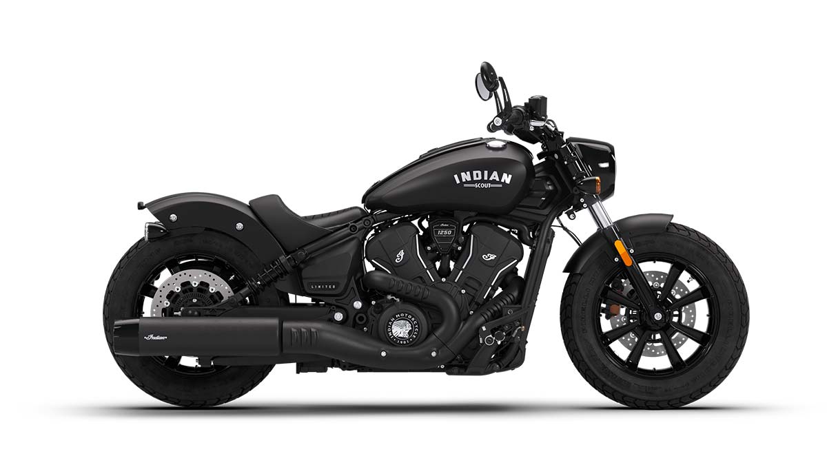 Scout Bobber Limited +Tech Black Smoke