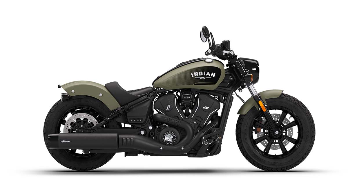 Scout Bobber Limited +Tech Moss Green Smoke